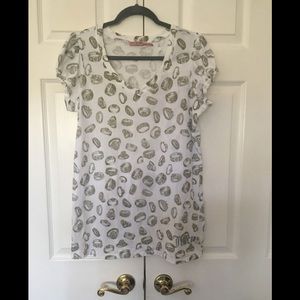 Juicy Couture tunic size 10 cotton rings on it